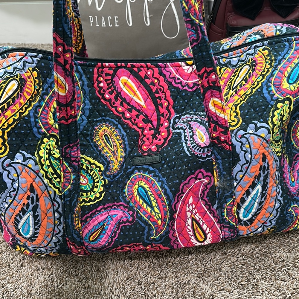Vera Bradley Multicolor Paisley Women's Bag